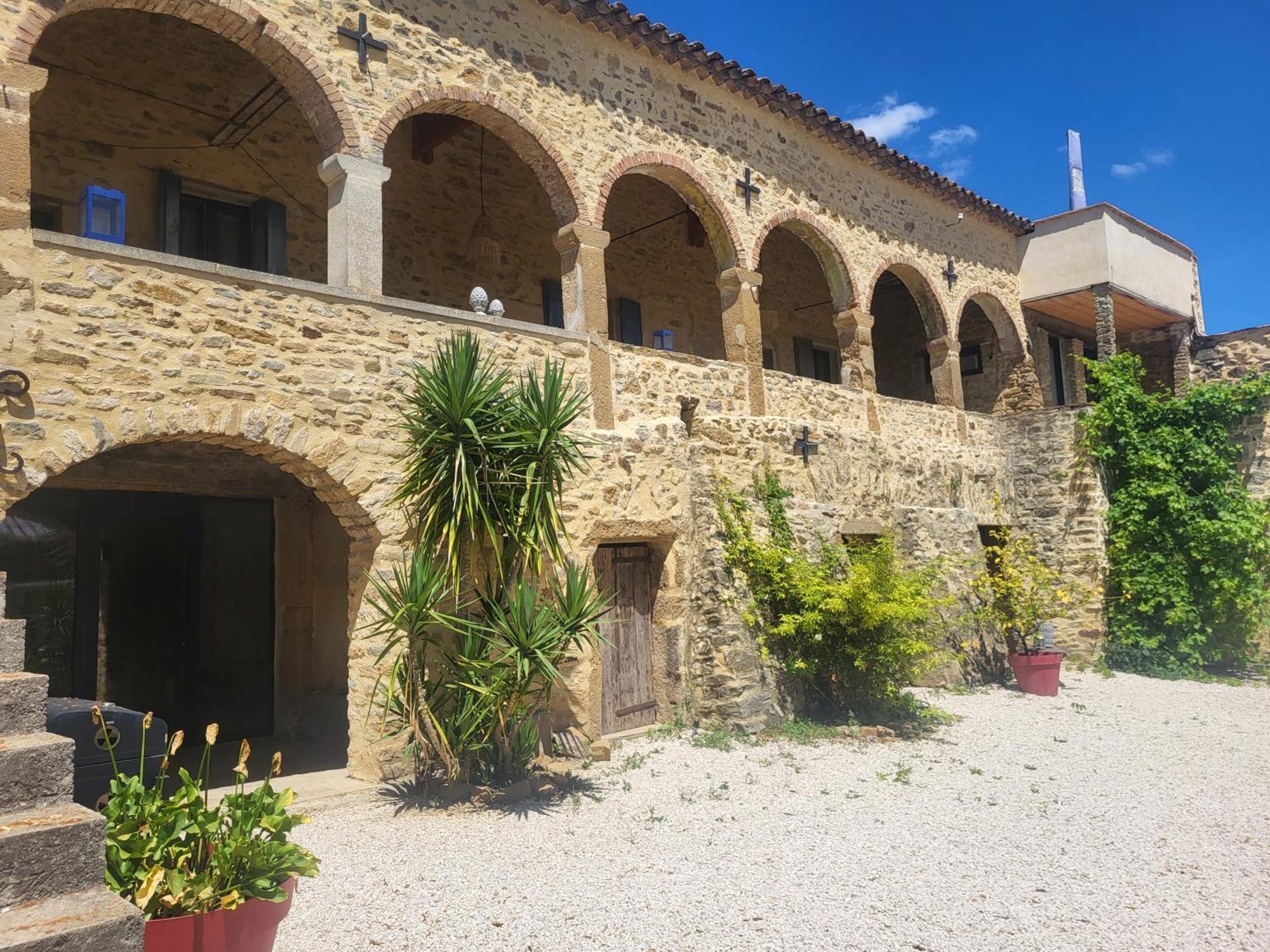 Bastide De La Madeleine Acomodação com café da manhã Pougnadoresse Exterior foto